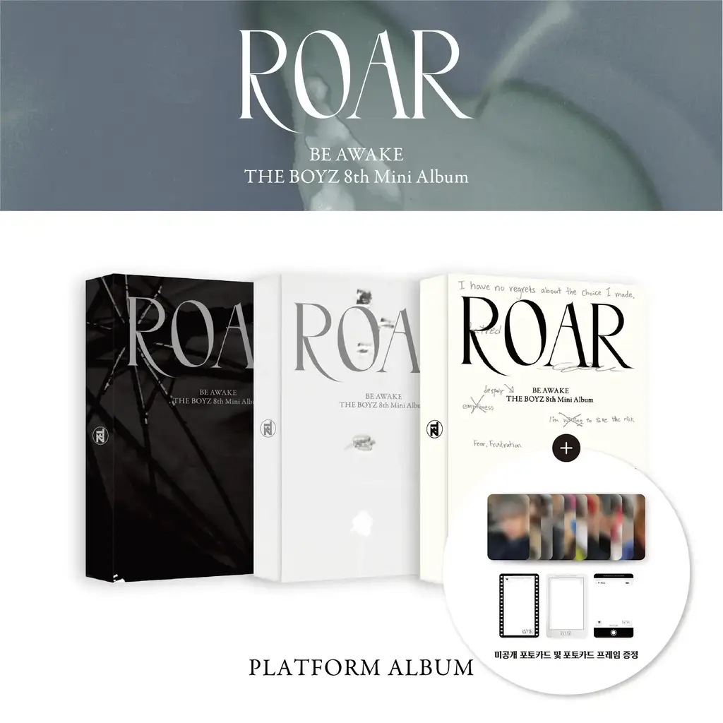 더보이즈 8th Mini Album [BE AWAKE] Platform.ver 3종 택1